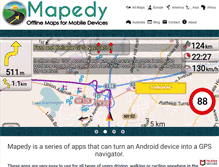 Tablet Screenshot of mapedy.com